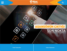 Tablet Screenshot of cihanasansor.com.tr